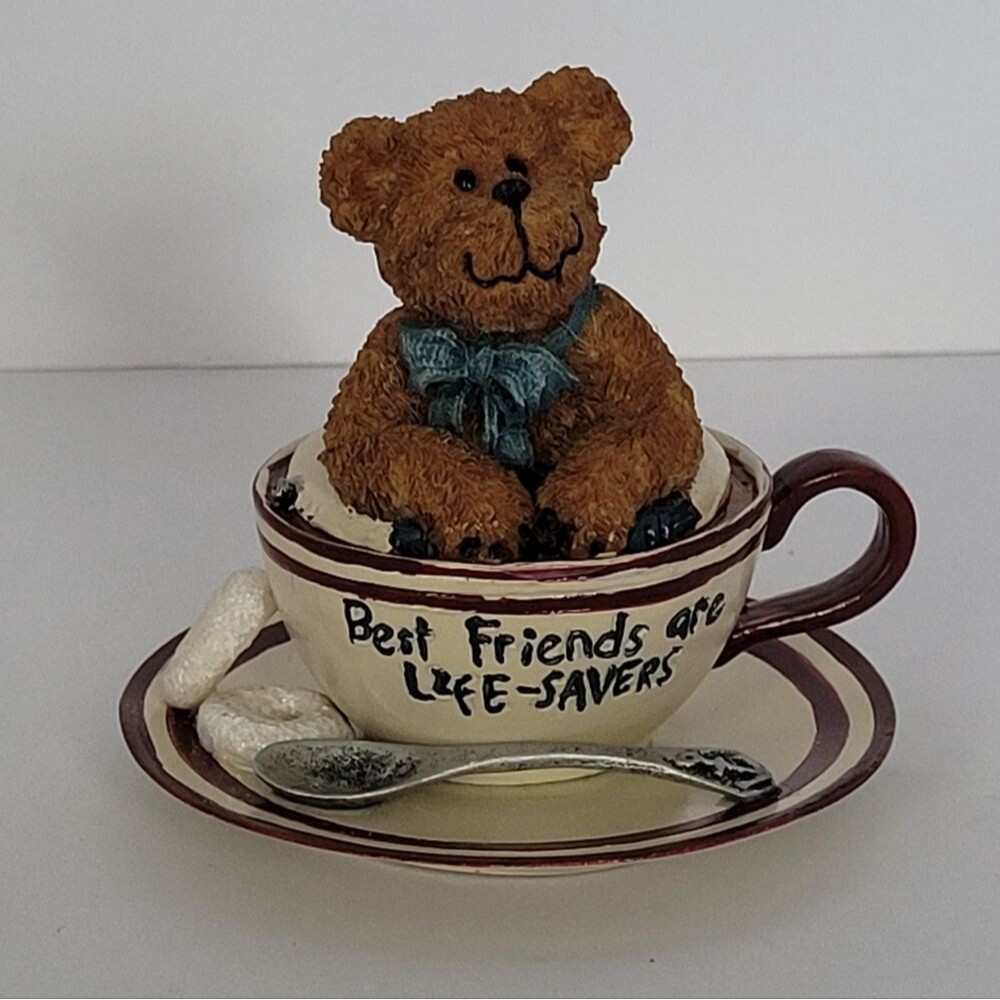 2003 Boyds Bears Teabearies "Best Friends" Figurine